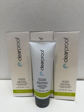 Mary Kay Clearproof Deep-Cleansing Charcoal Mask - lot of 3